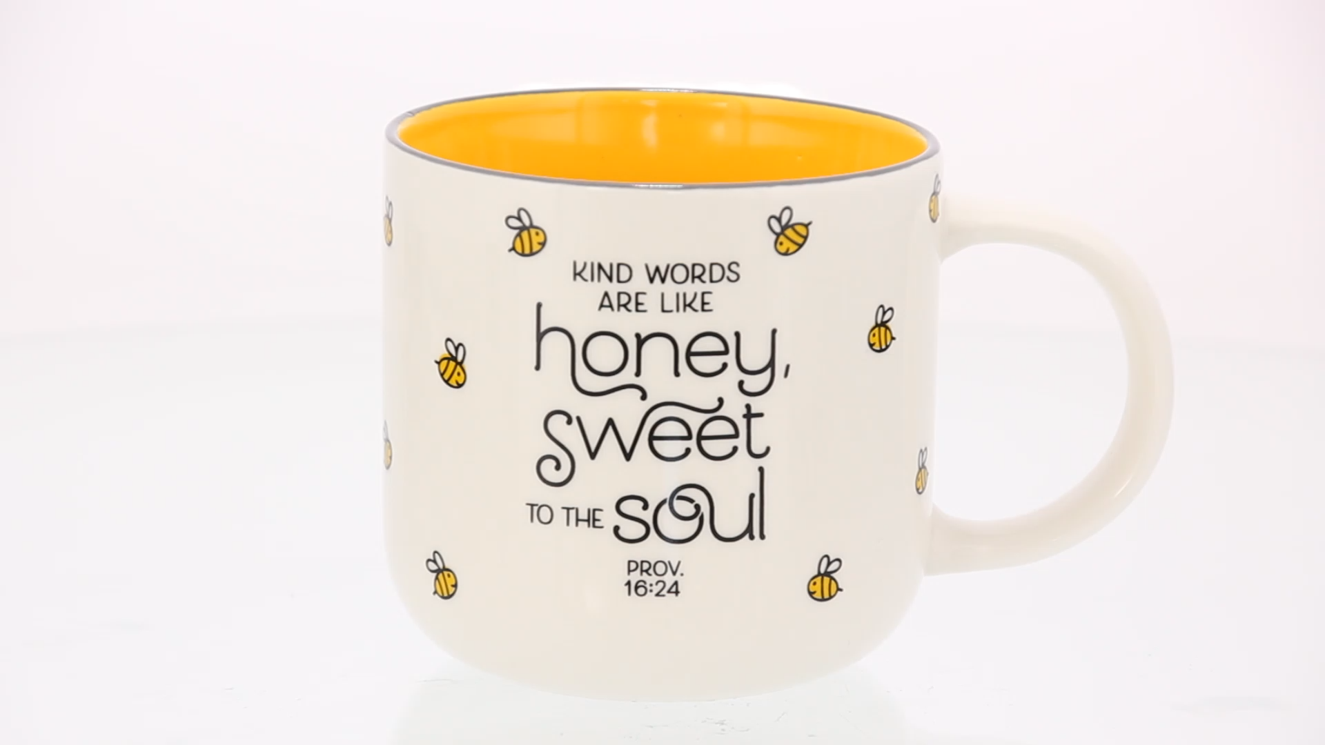 Set 2 Mugs de Cerámica Grandes Amarillo 15 oz miniatura 7