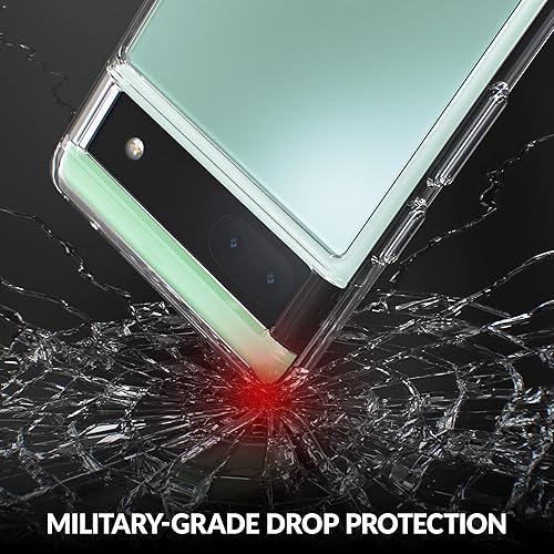 Miniatura 4 de Crave Protector transparente para Pixel 6a, funda transparente a prueba de golpes para Google Pixel 6a