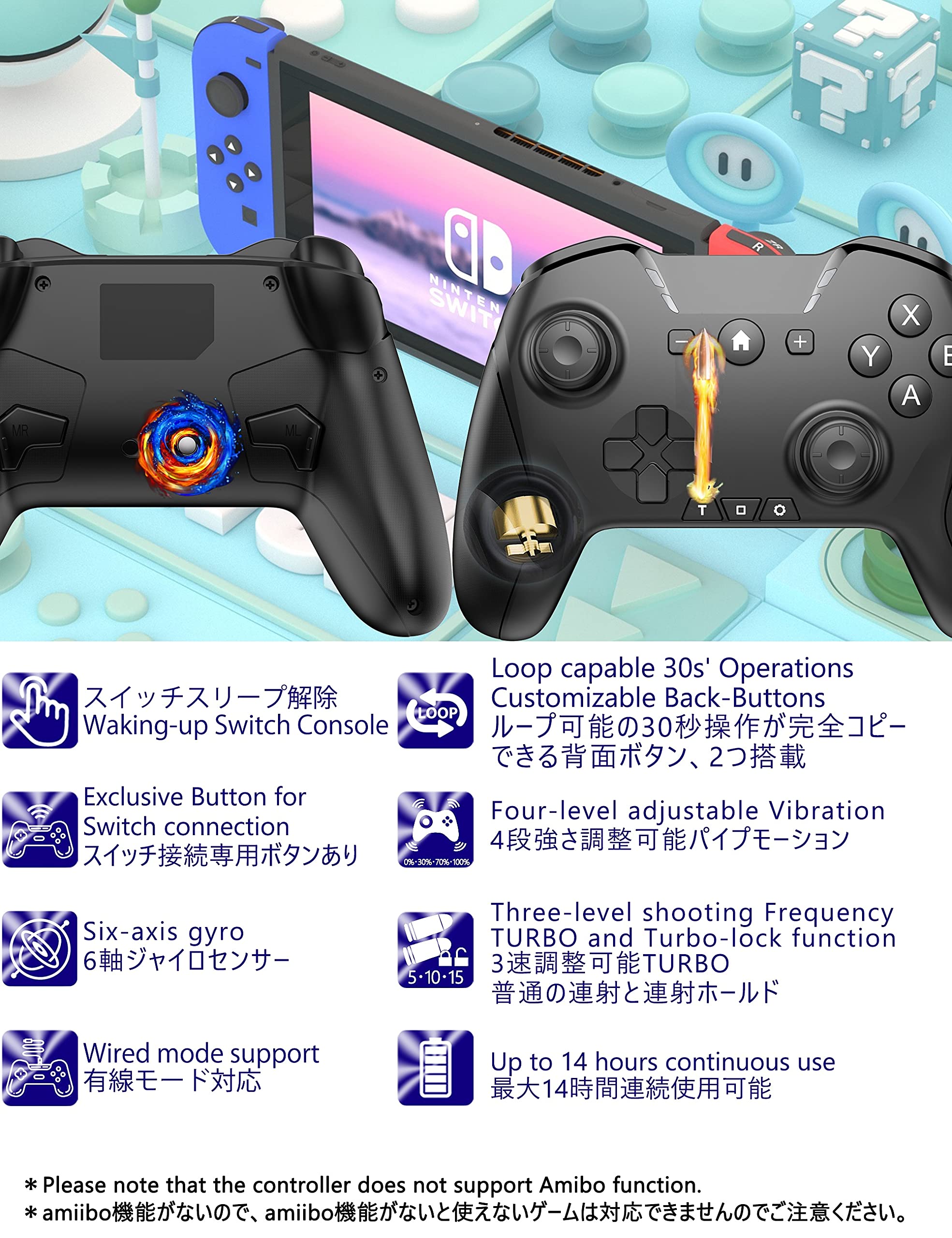 Amazon Com Cowbox Elite Switch Controller Wireless Pro Controller For Android Ios13 16 Pc Switch With Phone Holder Bracket 30s Operations Customizable Back Buttons Bluetooth Mobile Gamepad For Mfi Games Video Games Amazon Com Cowbox Elite Switch Controller Wireless Pro Controller For Android Ios13 16 Pc Switch With Phone Holder Bracket 30s Operations Customizable Back Buttons Bluetooth Mobile Gamepad For Mfi Games Video Games