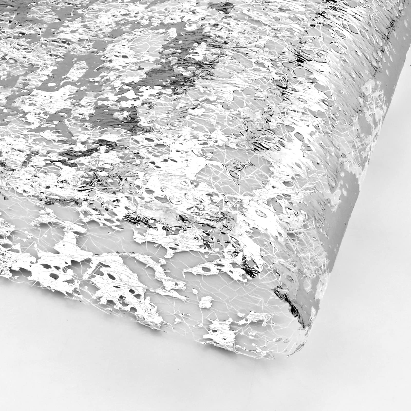 Runner Da Tavolo Lucido Argento 28 Cm X 15 M - Tovaglia Rotolo In Poliestere Metallizzato Per Decorazioni Matrimonio, Natale E Feste
