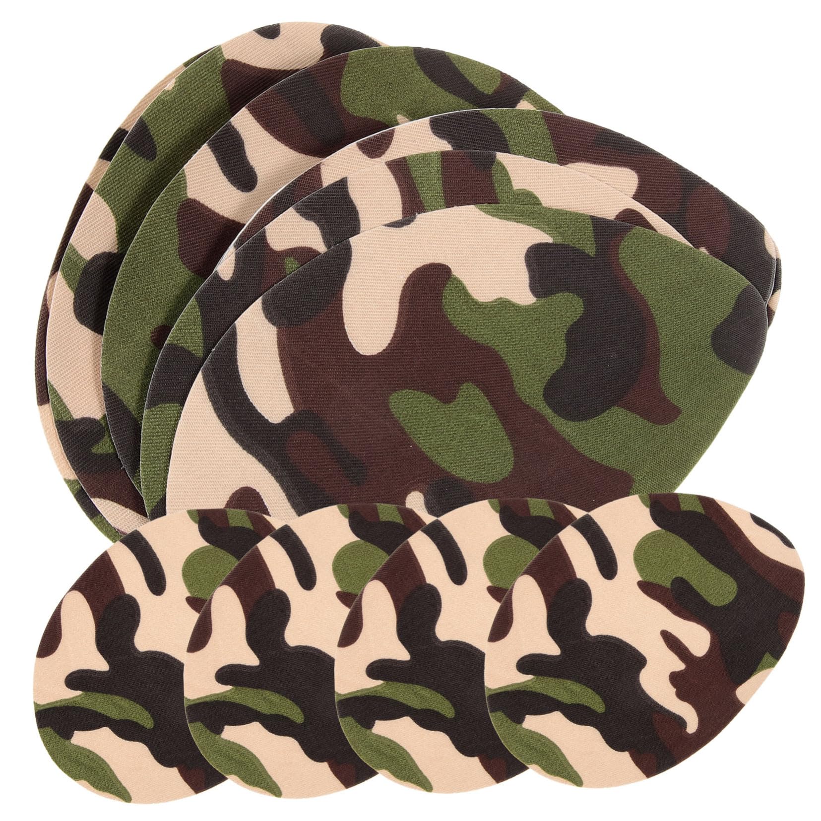 ARTIBETTER 5 Sätze Teiliges Von Bügelflicken Für Kleidung Camouflage Stoffaufnäher Zum Reparieren Für Jeans Jacken Taschen Und Mehr Einfach Anzubringen Und Langlebig 10 Stück * 5