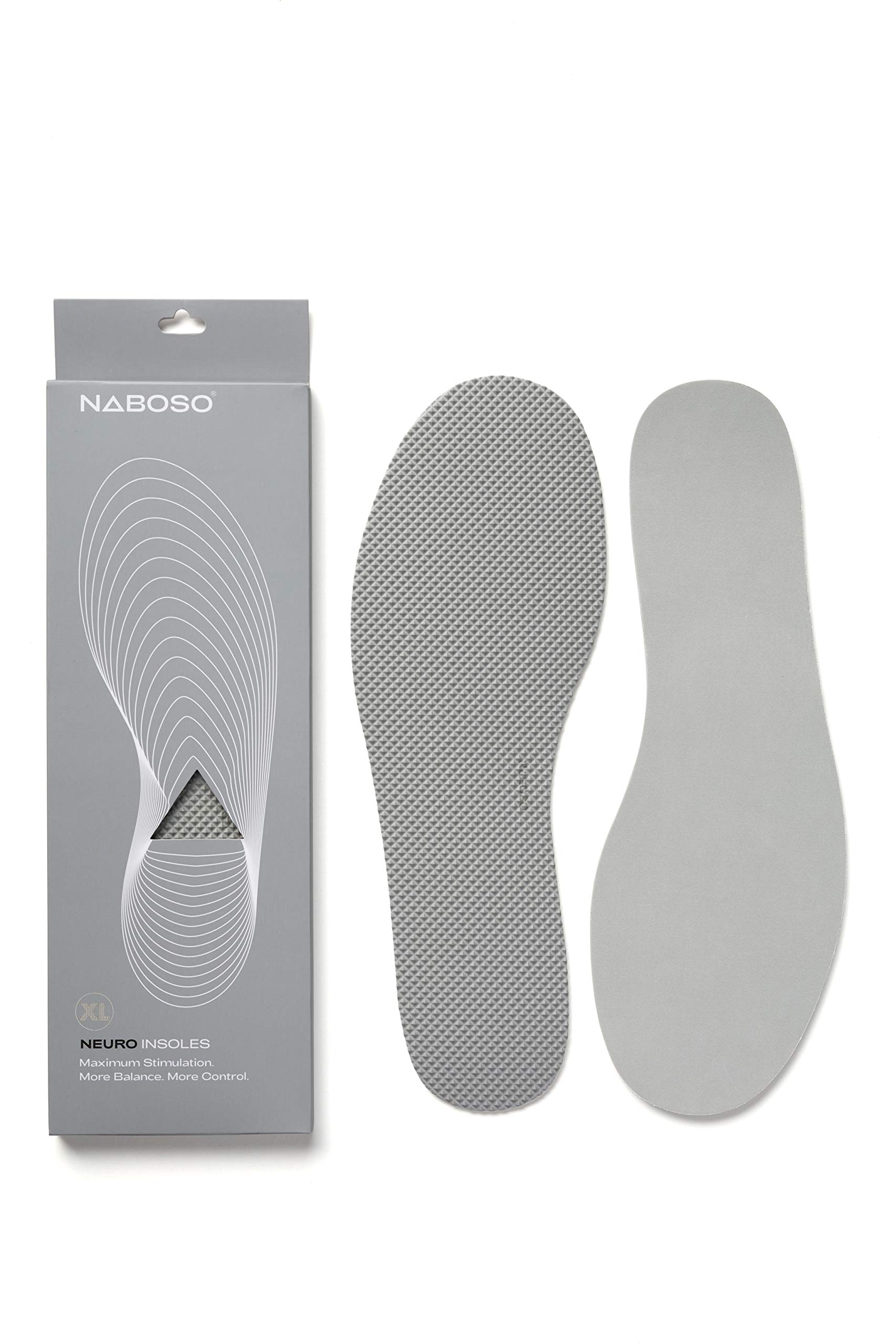 Naboso Neuro Sensory Insole, Thin Men's and Women's Textured Shoe