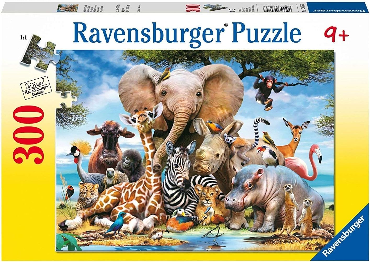 African Friends 300 Piece Puzzle
