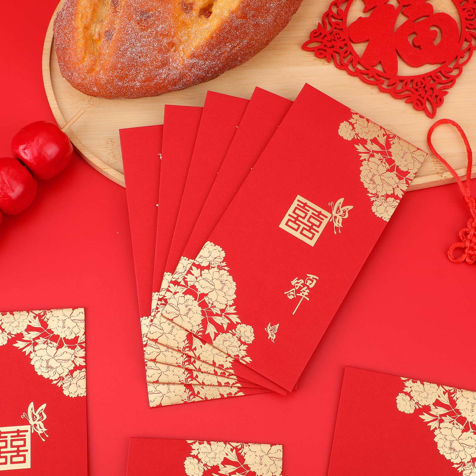 10pcs Wedding Red Envelopes - Image 4