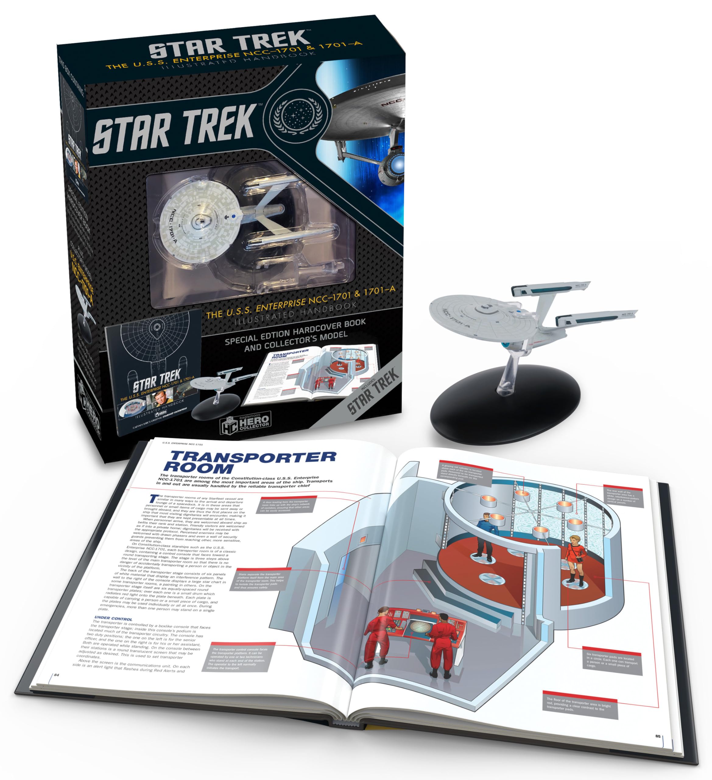 Star Trek: The U.S.S. Enterprise NCC-1701 Illustrated Handbook Plus Collectible: Includes Collectible (Star Trek Illustrated Handbooks) Novelty Book – Special Edition, 15 Oct. 2019
