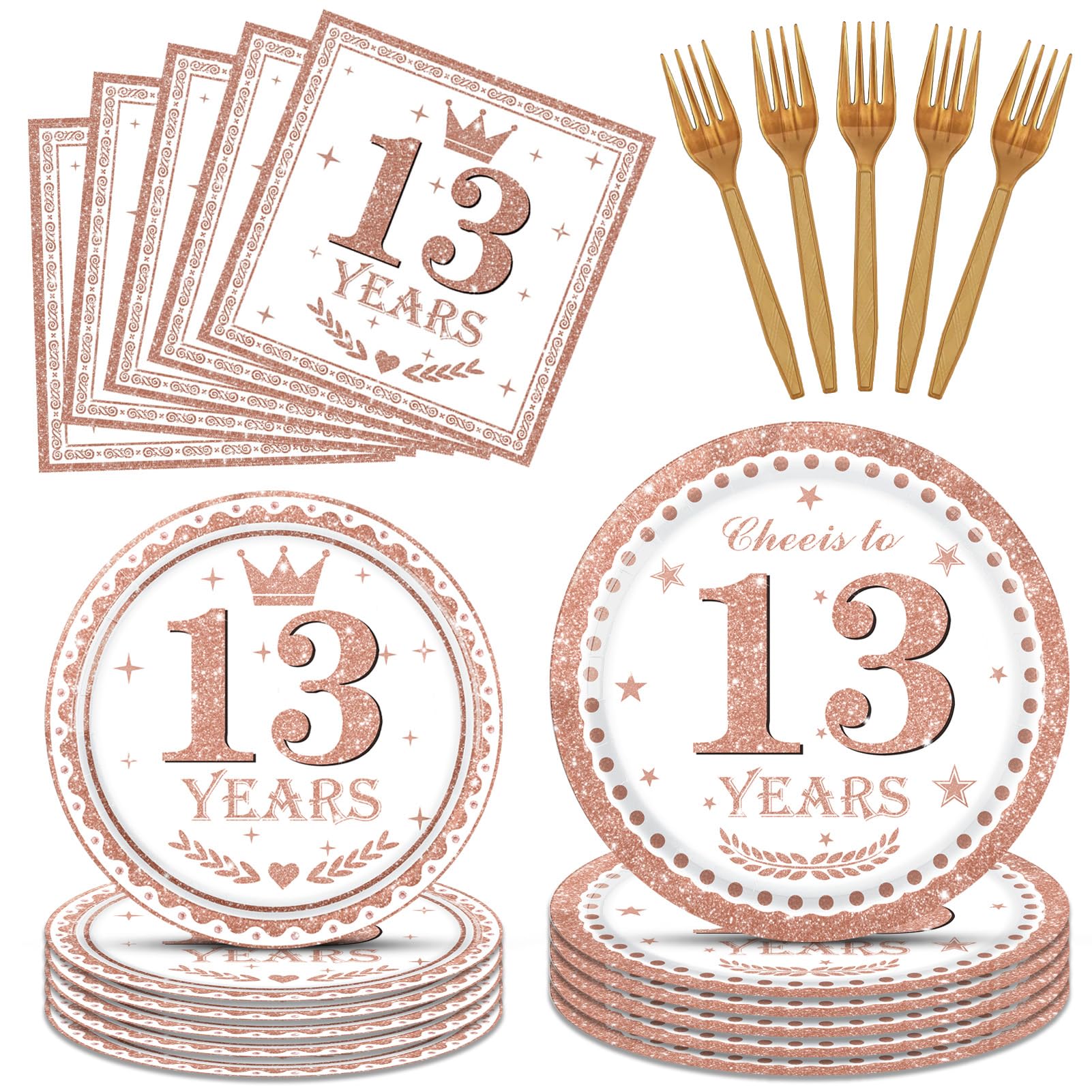 96 PCS 13th Birthday Decorations for Girls Happy 13 Year — free download