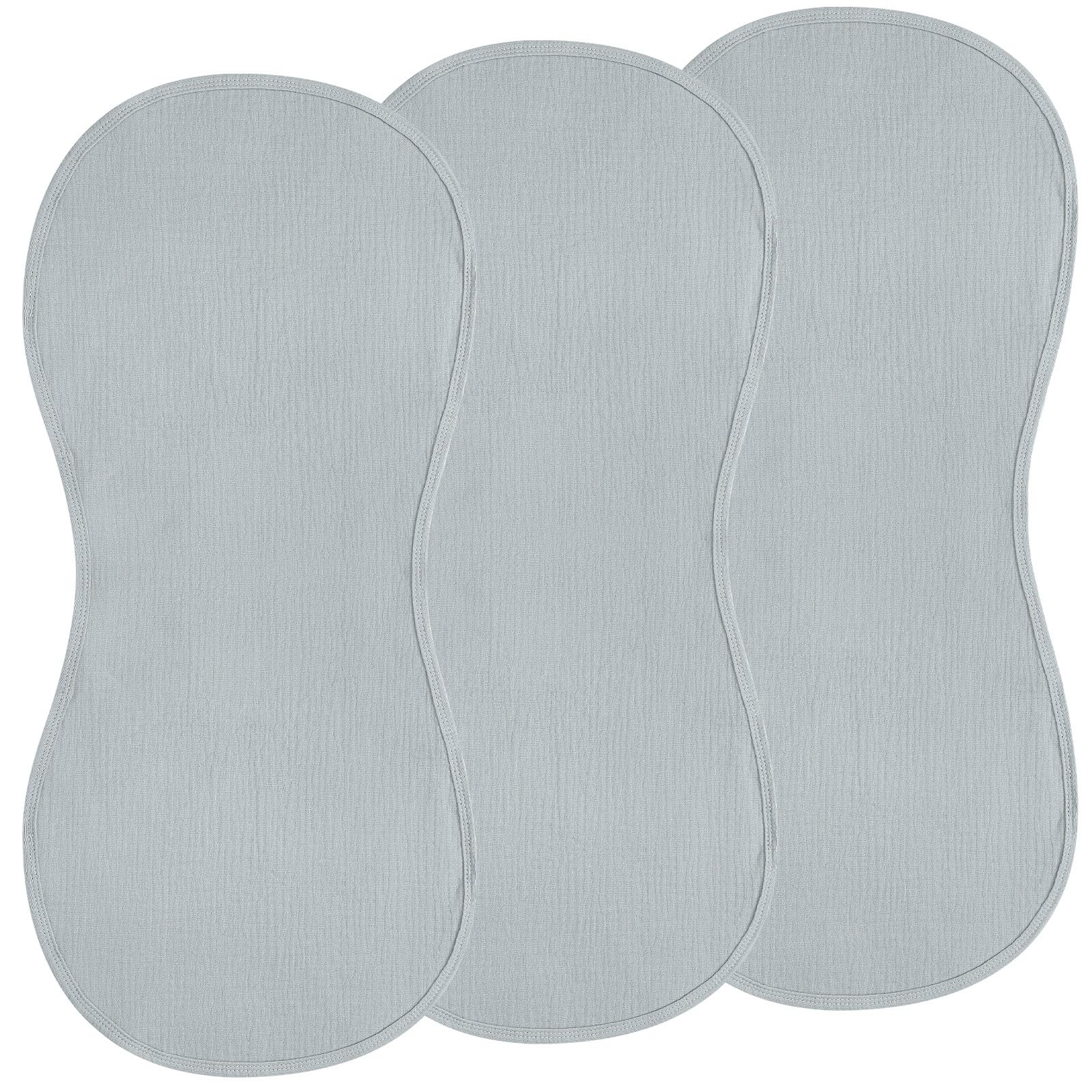 Hahafelt 3 Pcs Changing Pad Liners Compatible with Peanut Changer Waterproof Diaper Mats Organic Cotton Mats are Warm on Baby's Back, Washable Reusable(Wild Duck,Blue)-image-23