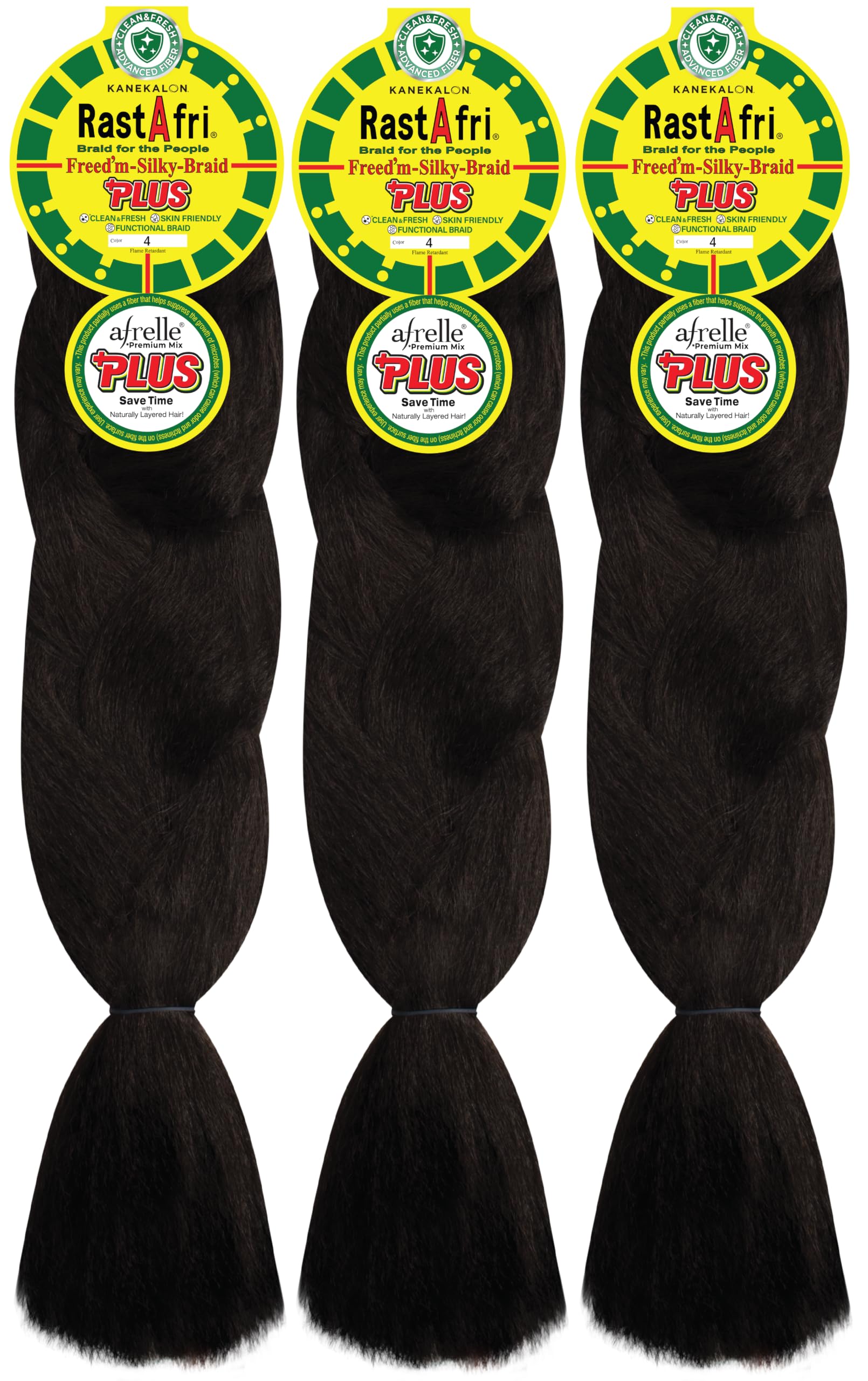 Amazon.com : RastAfri AFB Silky Synthetic Braiding Hair Extensions