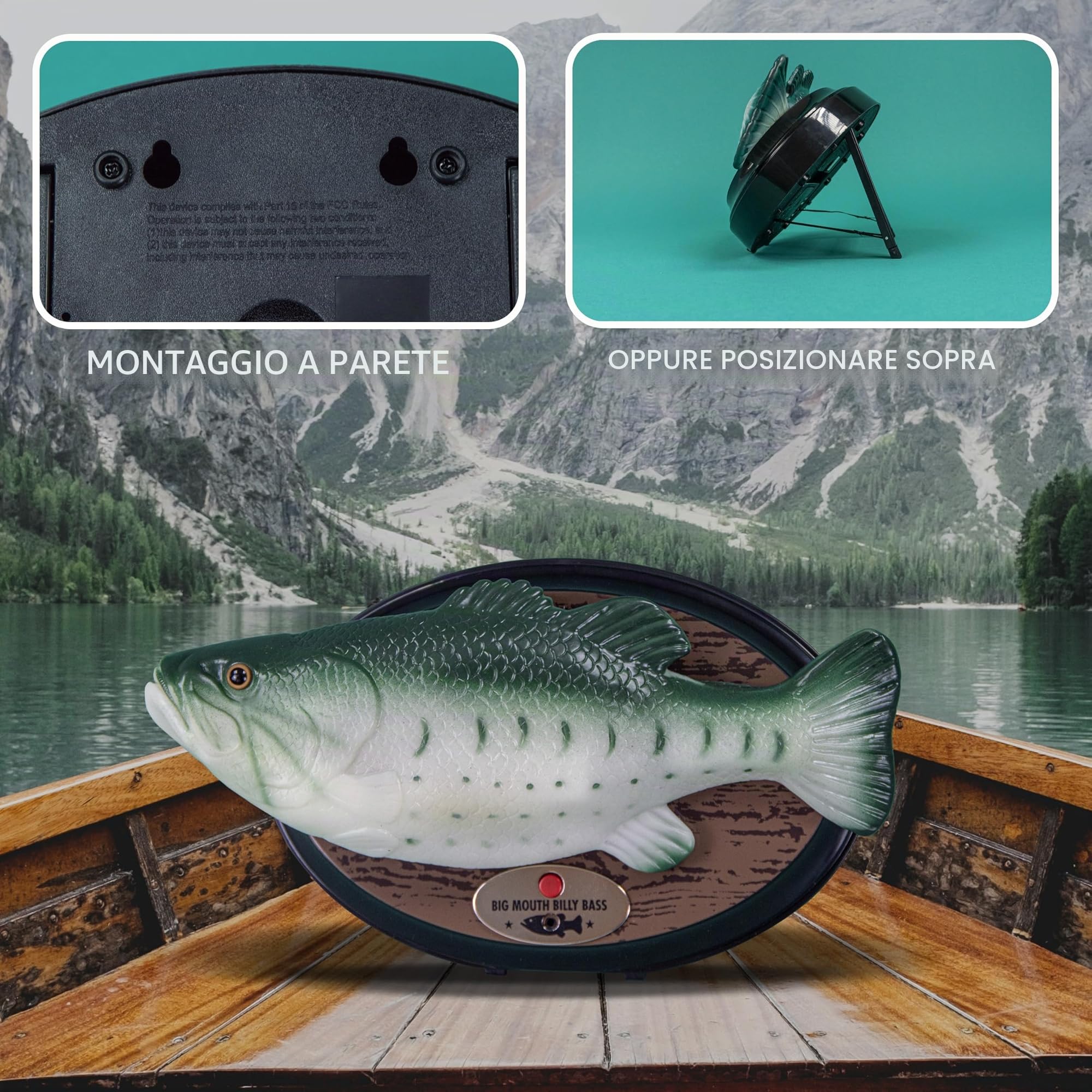 MIK Funshopping Billy Bass | il pesce canterino animato