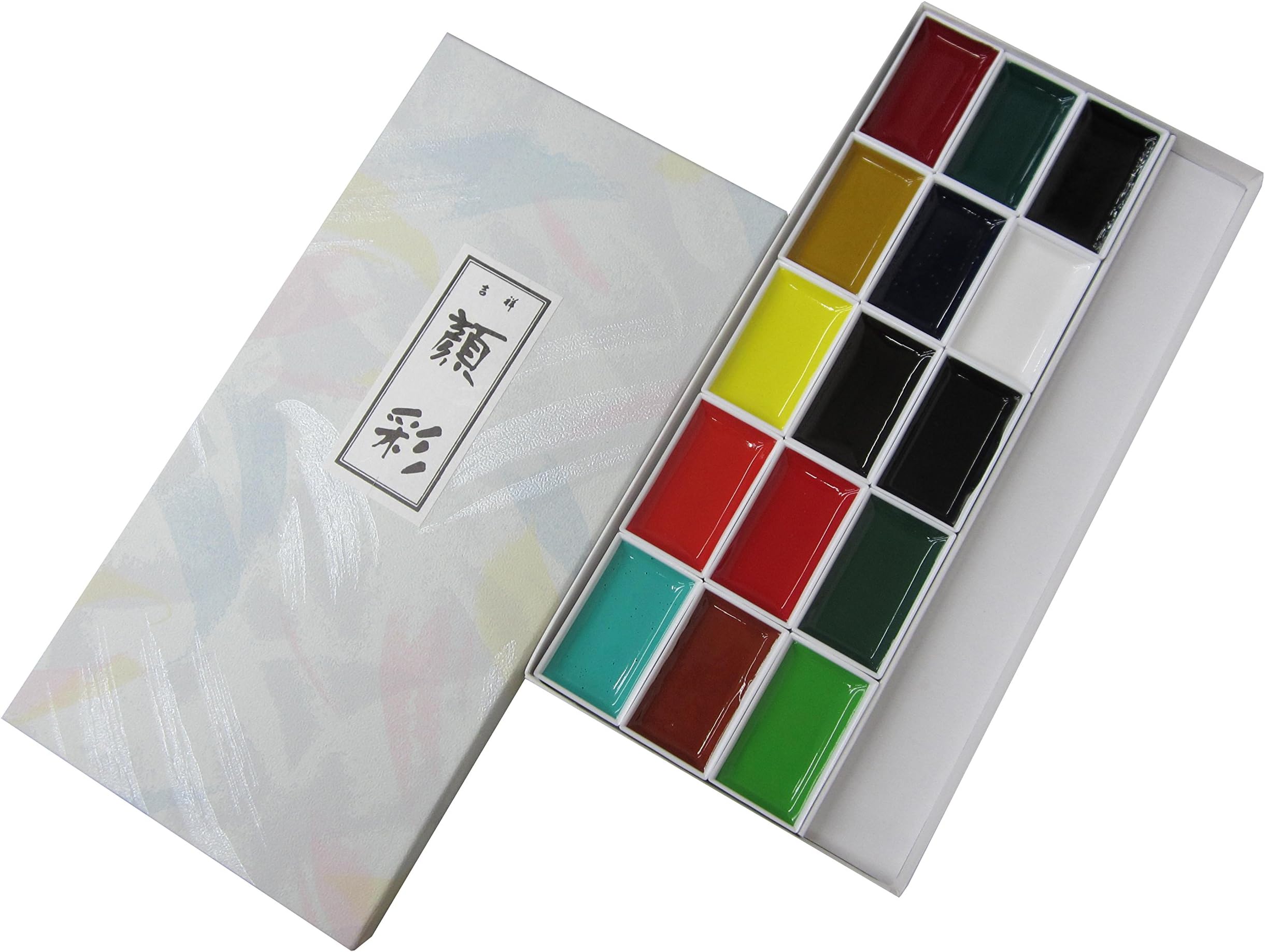 GANSAI Japanese Watercolor Paint 15 Colors Set