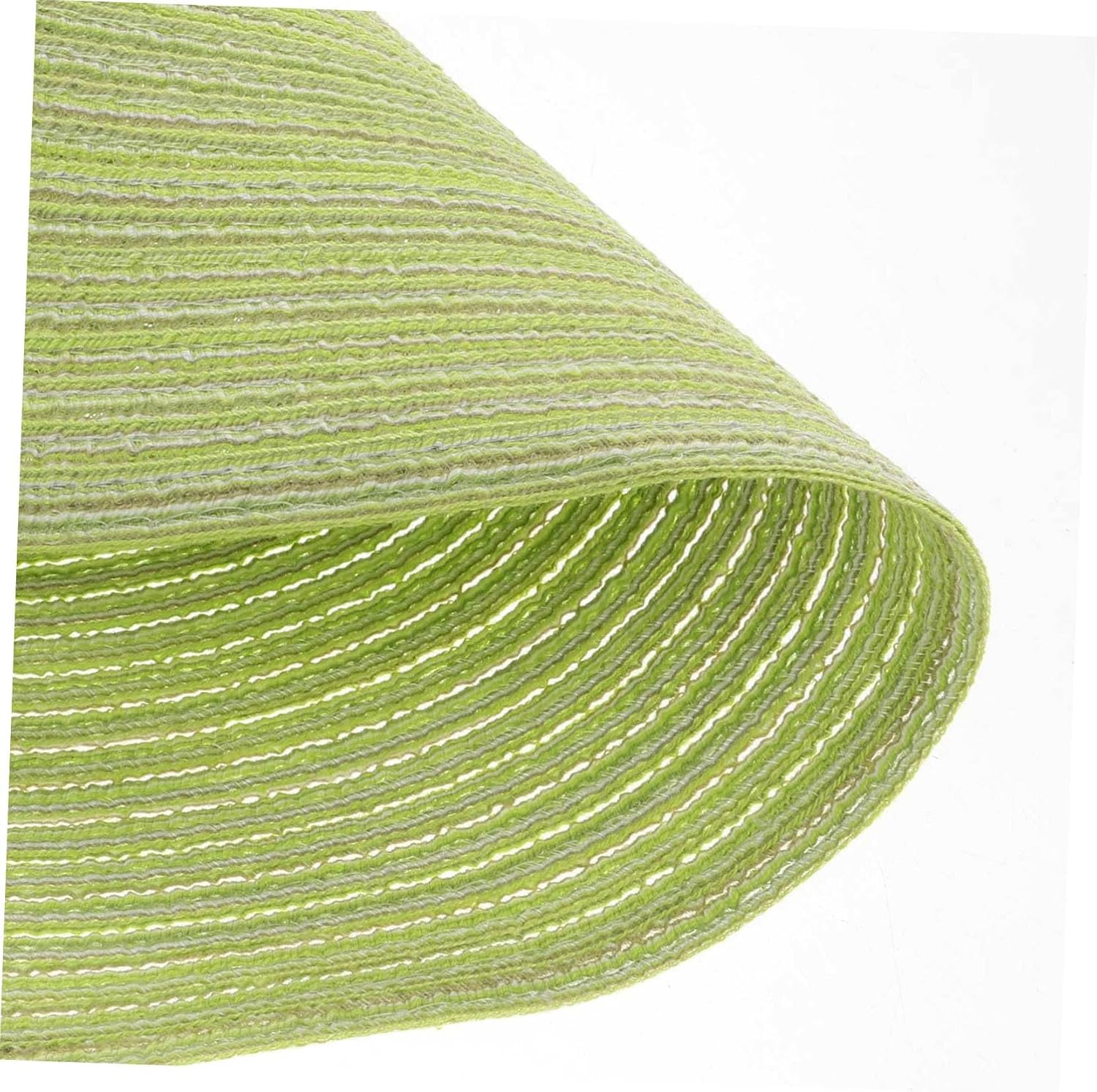 SECFOU Round Woven Placemats for Dining Tables Insulation Mats for Hot Pots and Bowls Lightweight and Easy to Clean for Home Decor and Kitchen Use