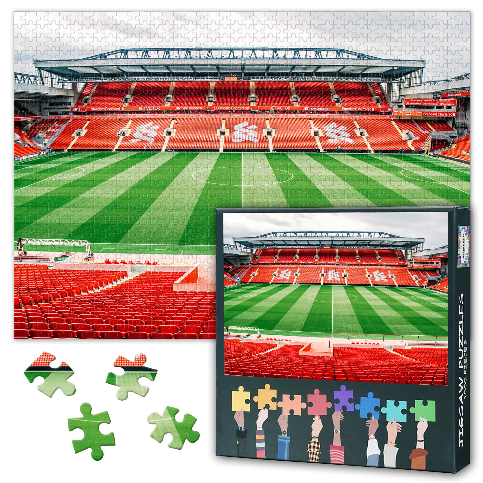 Anfield Stadium Liverpool Football 1000 Piece Puzzle