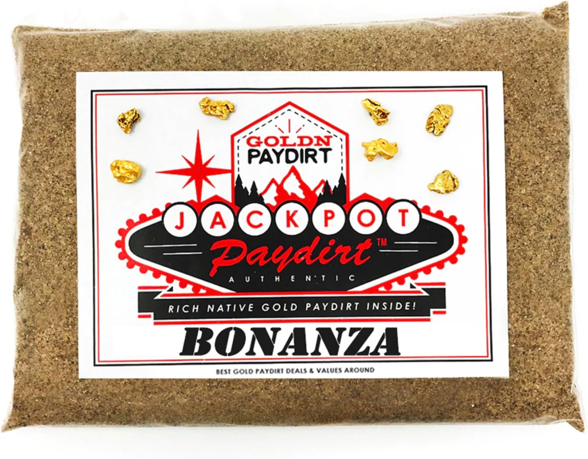 Jackpot Bonanza Gold Panning Paydirt