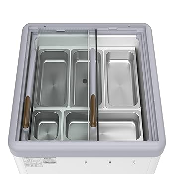 Amazon.com: KoolMore KM-GDC-26SD 26 in. 5-Pan Gelato Dipping