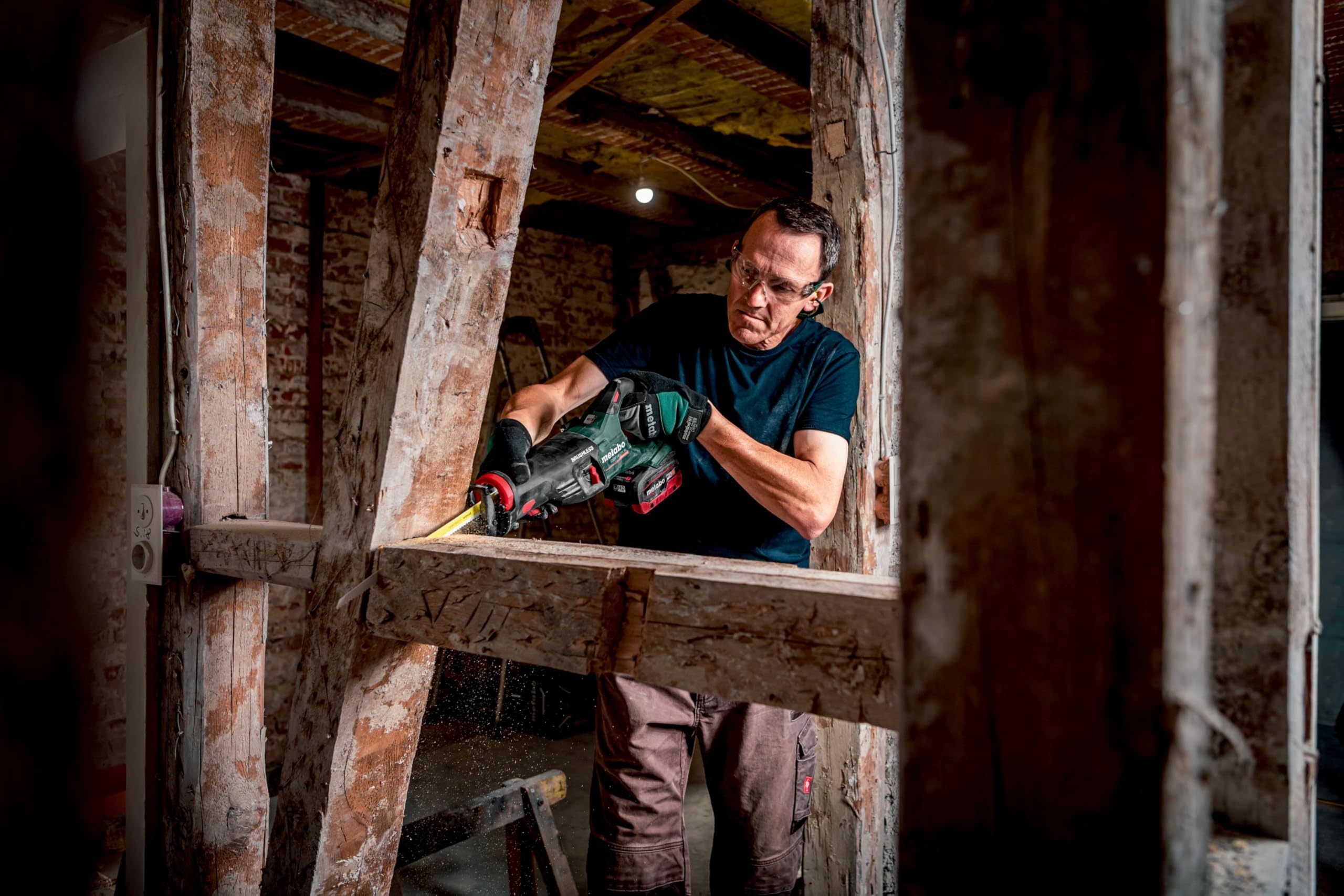 Metabo Bezprzewodowa piła szablasta SSEP 18 LT BL 601617850 bez baterii, bez ładowarki 18 V