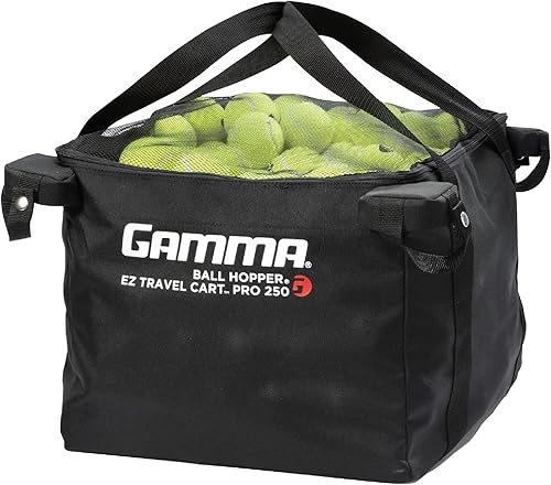 Miniatura 12 de GAMMA Sports EZ Travel Cart, Tennis & Pickleball Hopper, Padel, Portable Compact Design, Sturdy Lightweight Construction, EZ Bags, 150 or 250