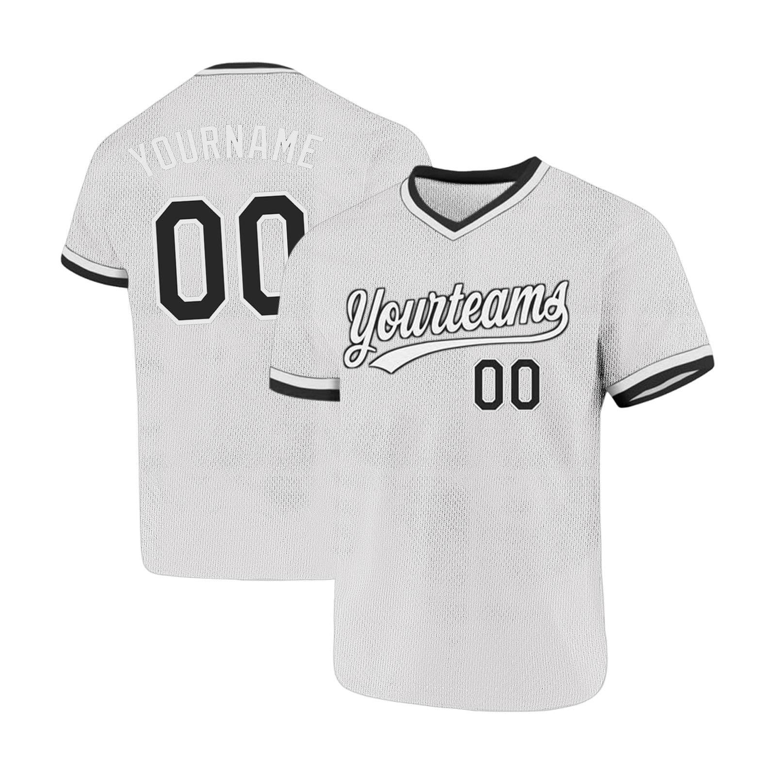 Personalised Jersey Men Custom T Shirt with Team Name Number Design Your Own Personalized Baseball Shirt,V Neck Short Sleeve,Long-Lasting Printing,Breathable,Moisture-wicking,Custom Football Jersey