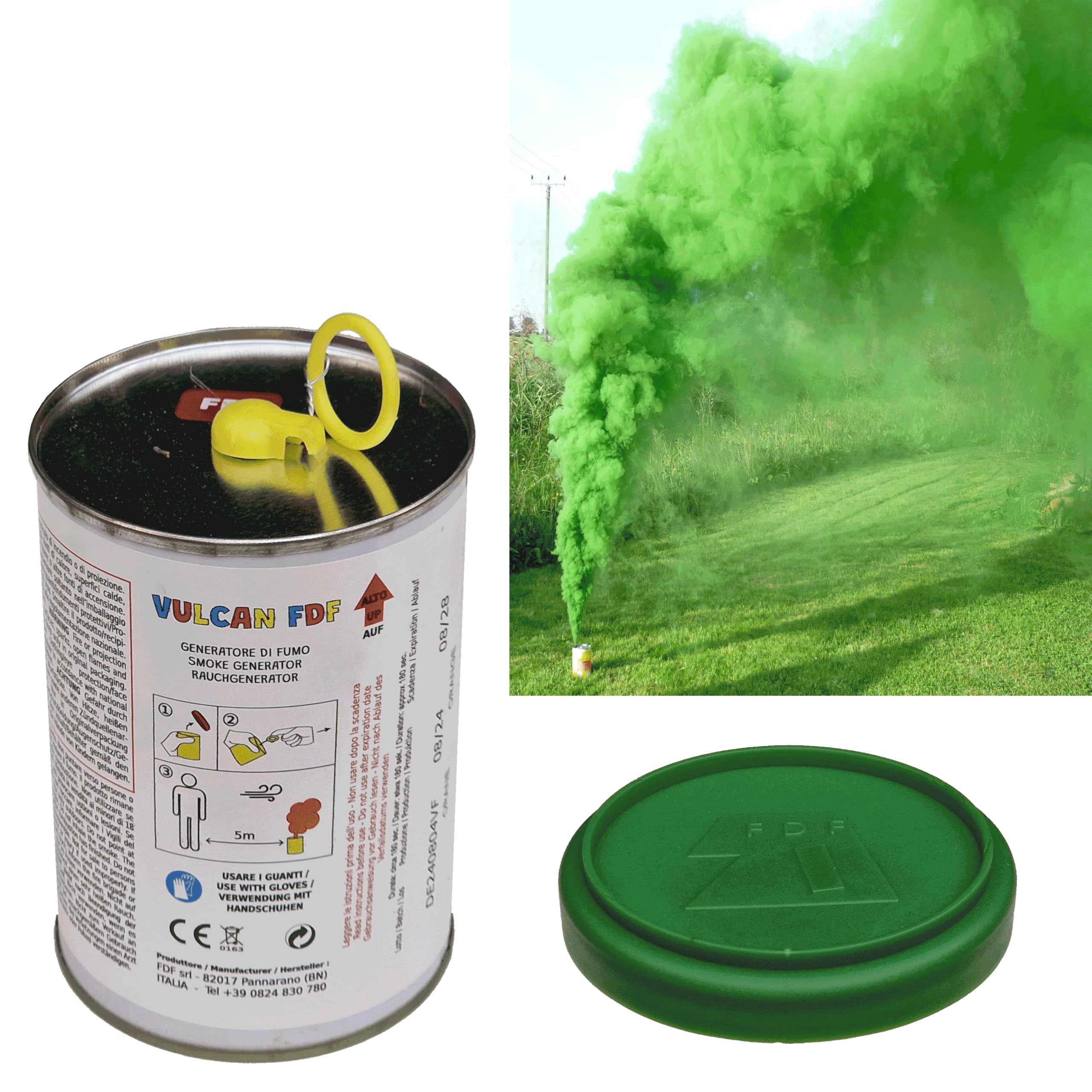 Raucherzeuger Mr. Smoke Typ 4 in Grün