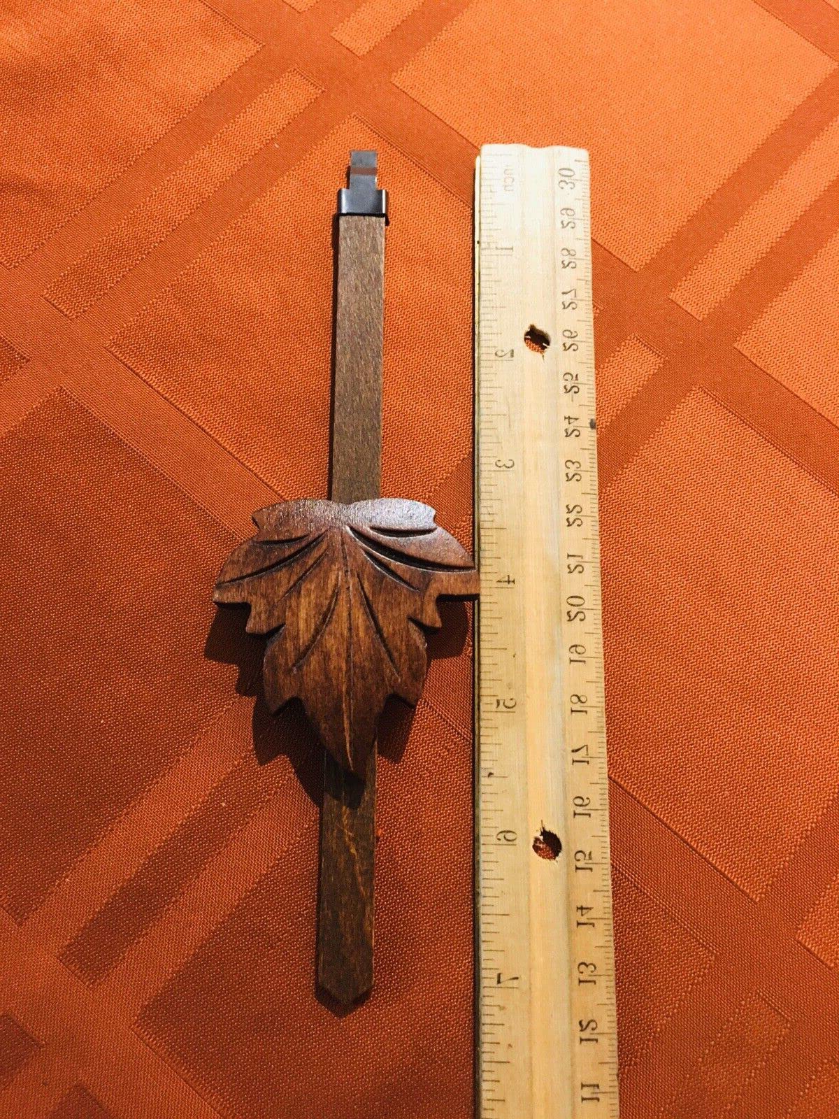 Generic Tools and Replacement for Clock. Cuckoo Clock Parts- Vintage Small Grape Leaf Pendulum (05) Germany