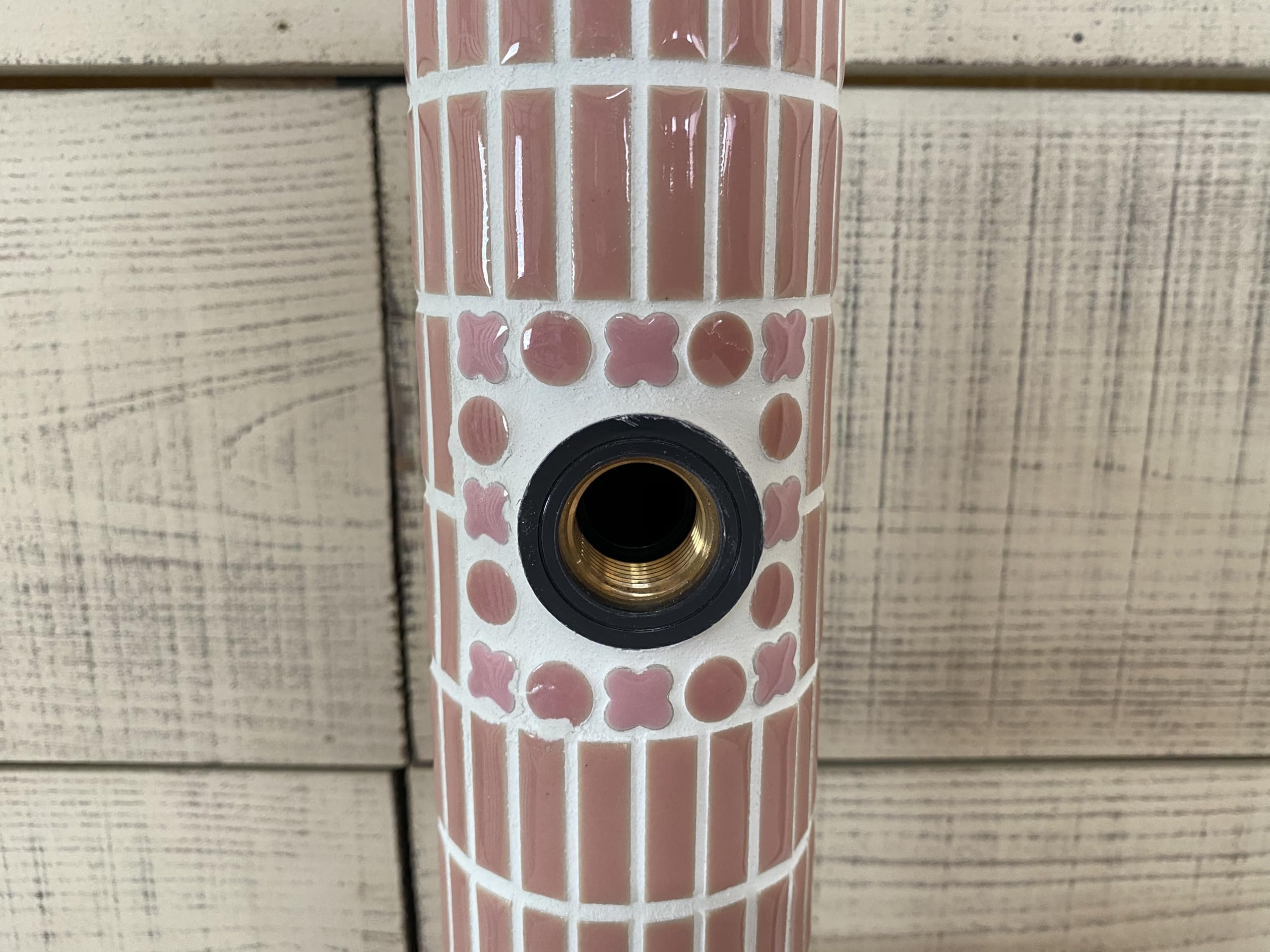 Amazon | 作善堂 タイル 水栓柱 立水栓 庭 外構 エクステリア