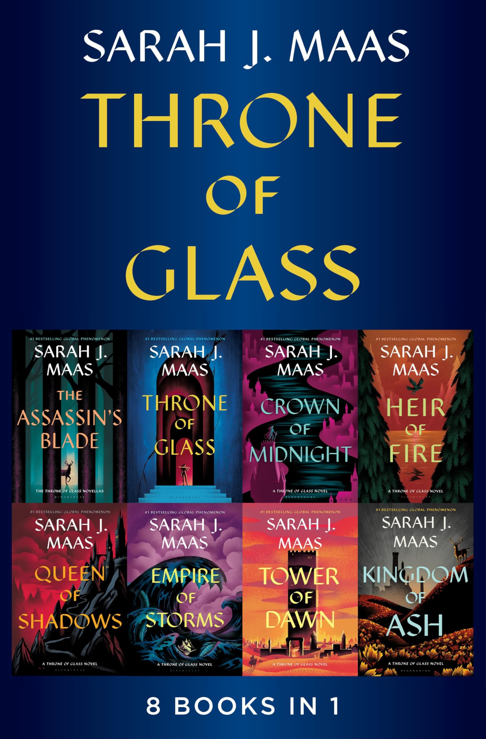 Cover of Throne of Glass eBook Bundle: An 8 Book Bundle