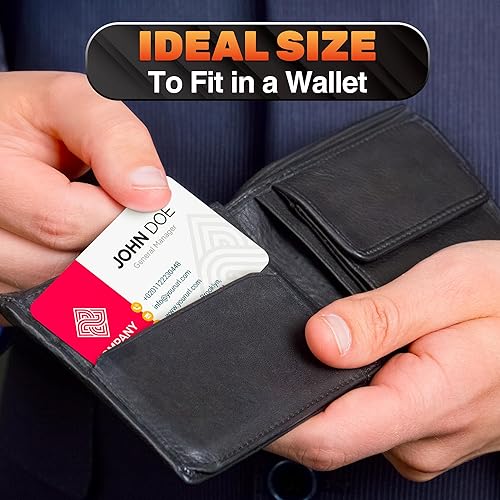 Miniatura 9 de 100 unidades de tarjetas de visita de sublimación en blanco  Tarjetas de sublimación Tarjetas de visita de sublimación de doble cara de aluminio