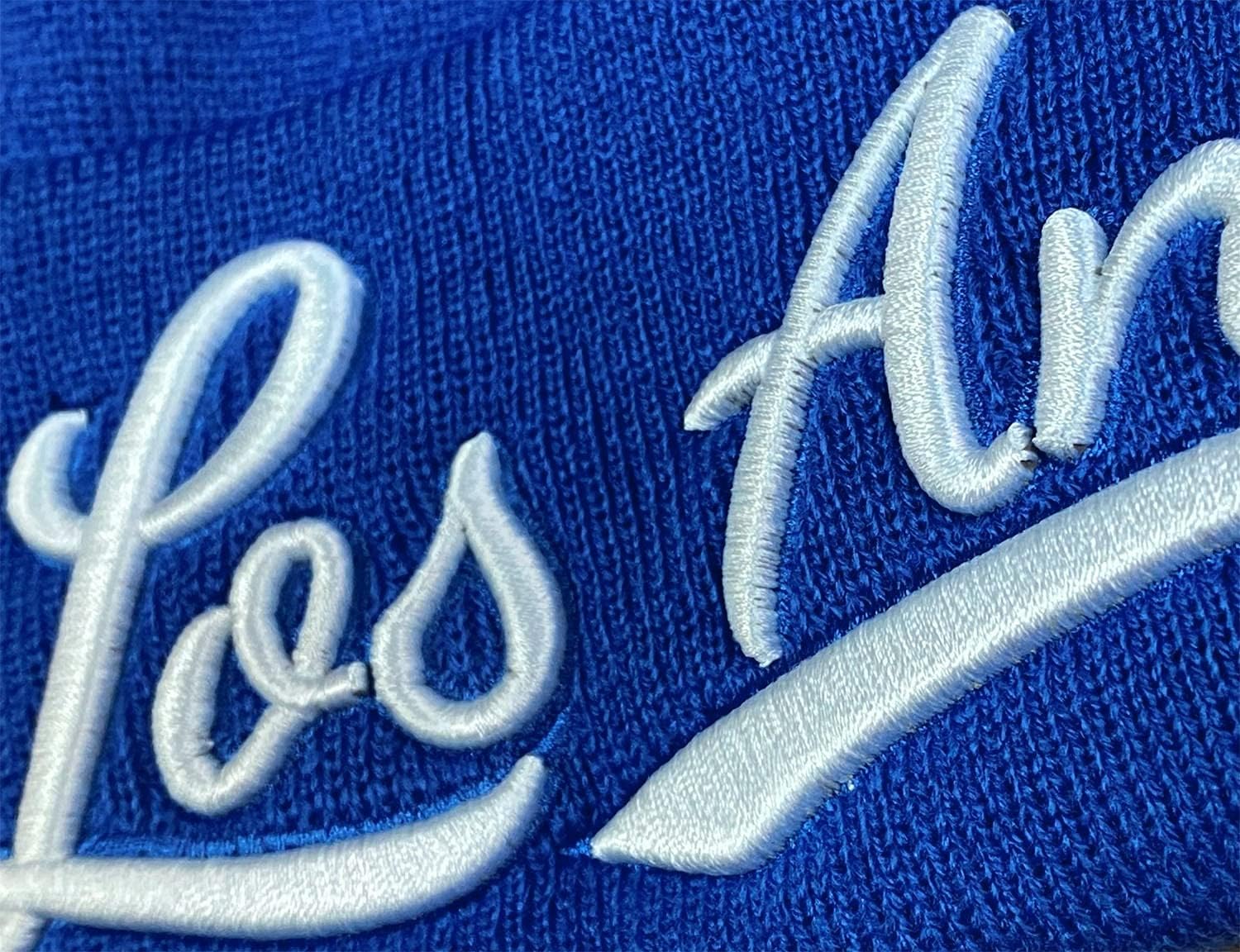 City Team 3D Embroidery Classic Cuffed Knit Hat Beanie Toque Skull Cap - Image 7