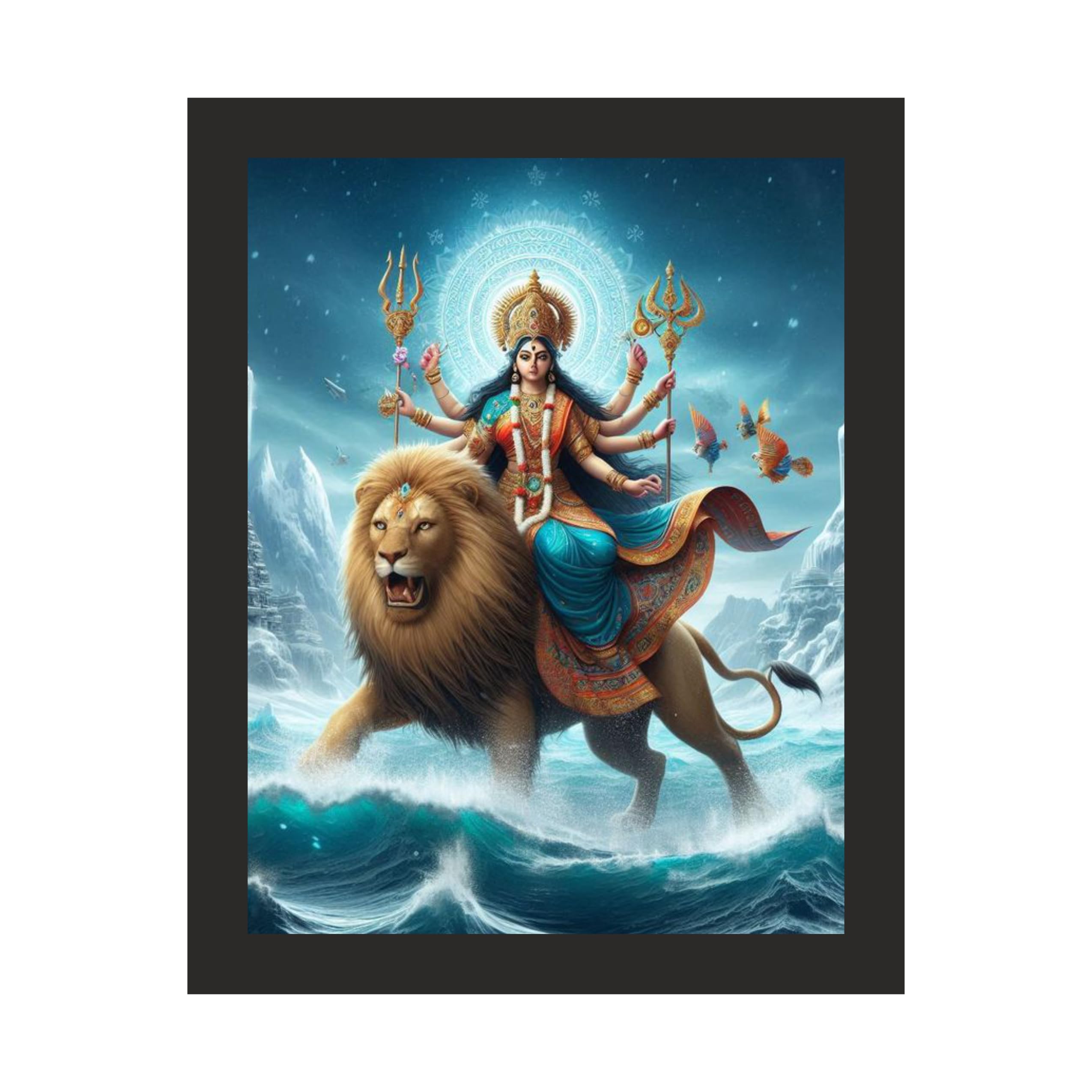 Durga Maa Photo Frame for Home: Meaning, Placement and Gifting Ideas – featured Ganesh artwork