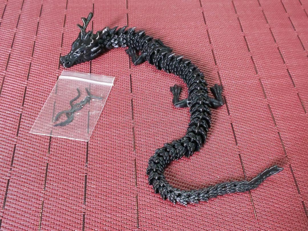 Amazon.co.jp: 龍神 置物 黒龍 飾り 龍オブジェ ドラゴン 開運 金運 
