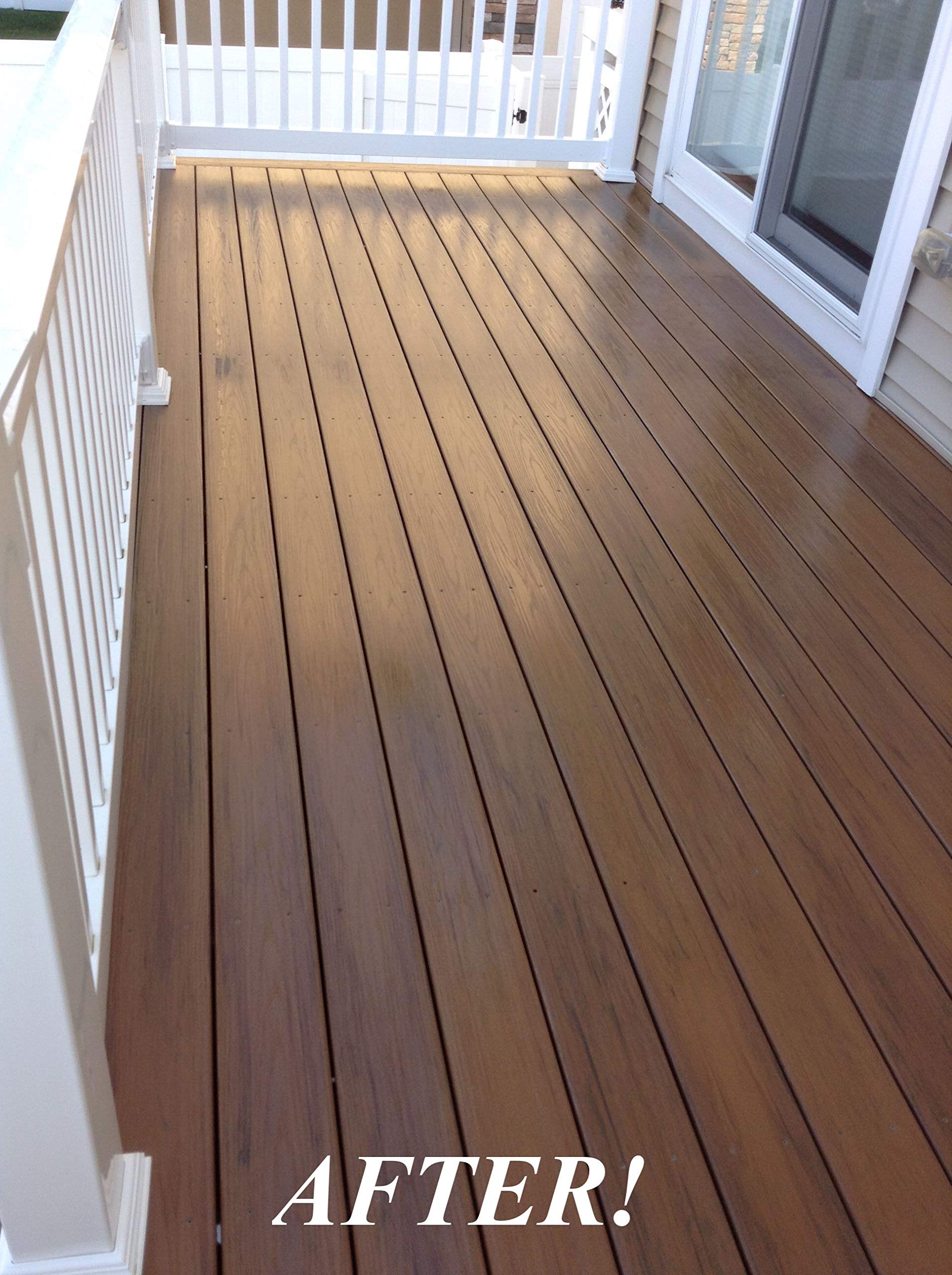 DeckMAX E2 PVC Deck Color Restorer. Rejuvenates Your Deck & Removes