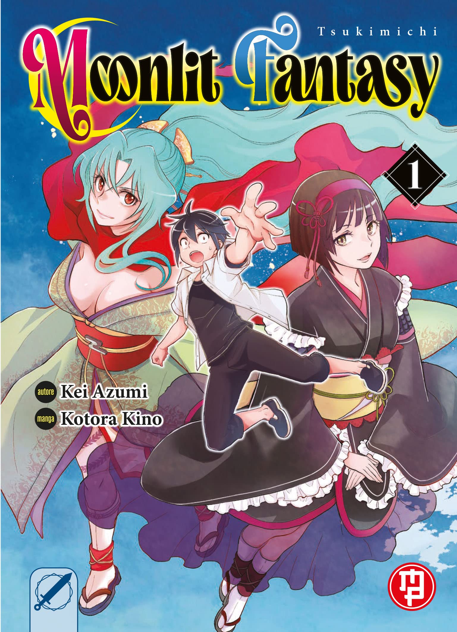 Tsukimichi moonlit fantasy (Vol. 1) : Azumi, Kei, Kino, Kotora
