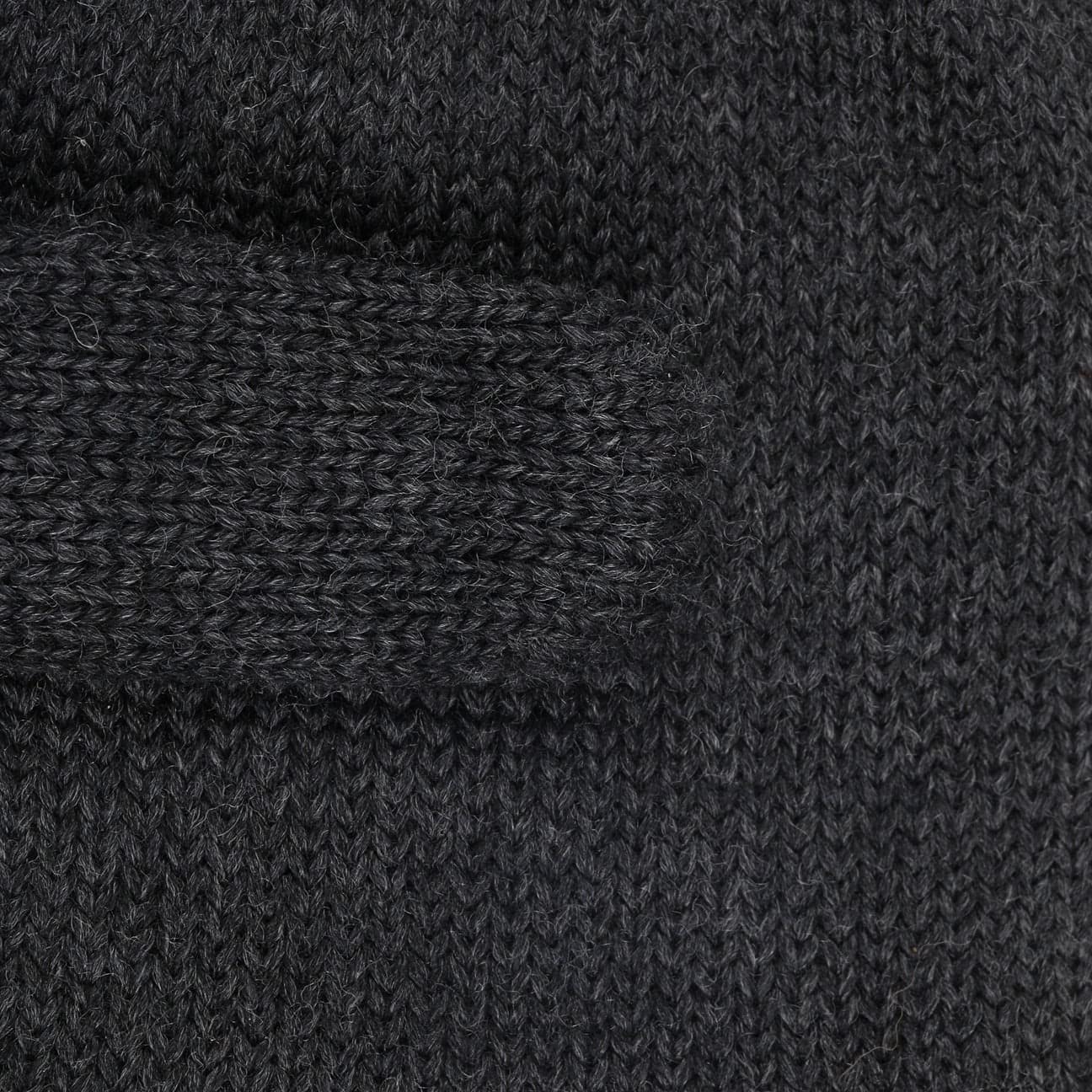 Lierys Guantes de punto con dedos merino unicolor Hecho en Italia Hombre Otono Invierno