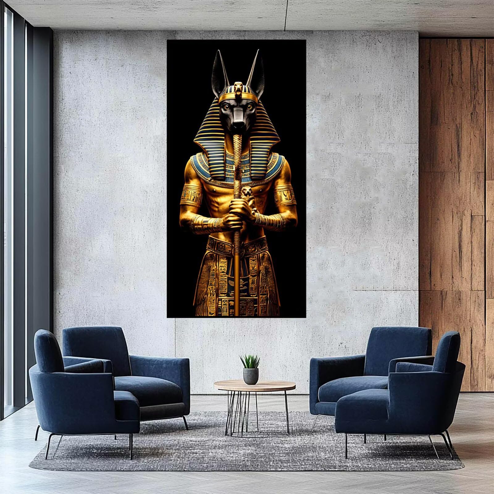 Diamentowe malowanie Anubis, diamentowe malowanie dla dorosłych początkujący 200 x 100 cm, Egipt diamentowy zestaw do haftu górskiego, zestaw do haftu krzyżykowego, prezent dla kobiet DZSH6260