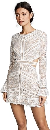 For love and lemons white emerie dress Clearance