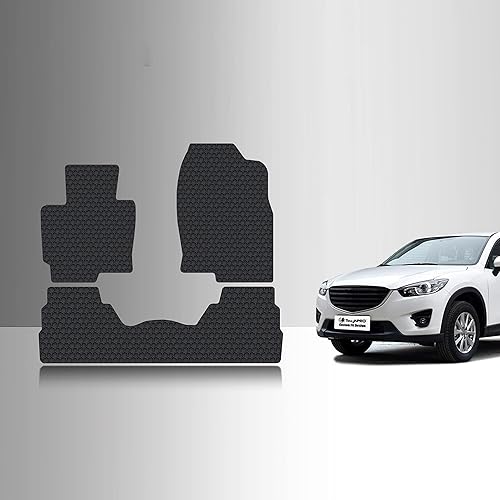 TOUGHPRO Juego de accesorios de alfombrillas (primera fila + 2ª fila) compatibles con Mazda CX-5 para todo tipo de clima (fabricado en Estados disponible en Yaxa Costa Rica