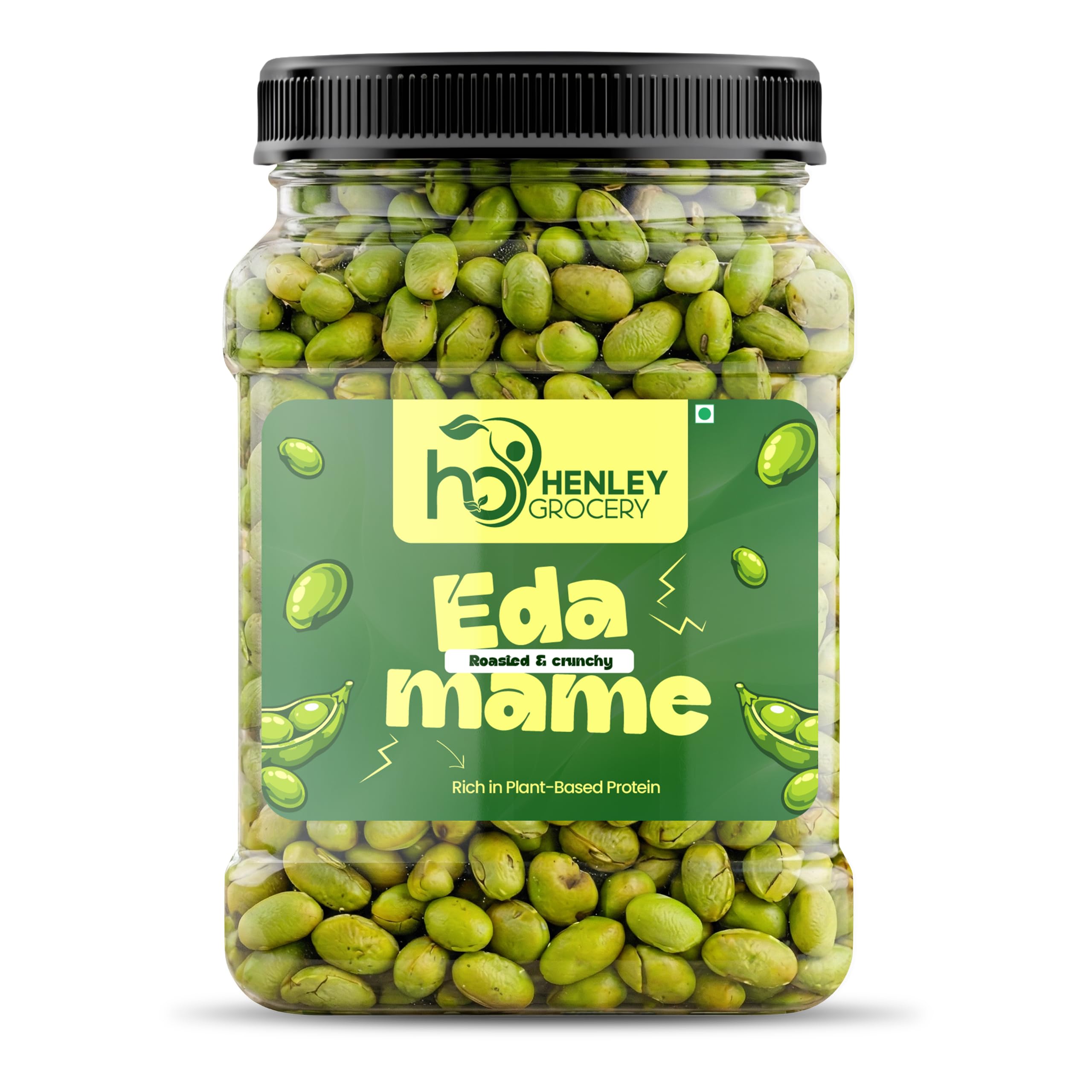 HENLEY GROCERY Roasted Edamame 250g | High Protein Vegan Snack | Roasted Not Fried Soybeans | Healthy Crunchy Diet Snack for Gym, Weight Loss & Office | Premium Plant Protein-picture-17