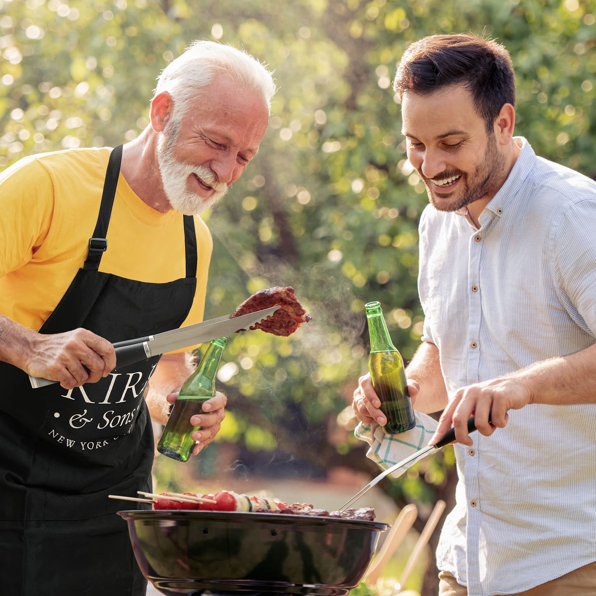Gran Gourmet Smokehouse - Juego de especias para barbacoa, 35.4 g cada uno, juego de especias y condimentos, regalo para padre, comida al aire libre, sabores incluye chipotle ahumado, frote seco,