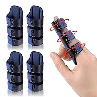 Vista 1 de Férula de dedo de gatillo, férulas de dedo para enderezar y disparar dedos y dedos rotos, soporte de dedo se adapta al índice, medio - dedo anular