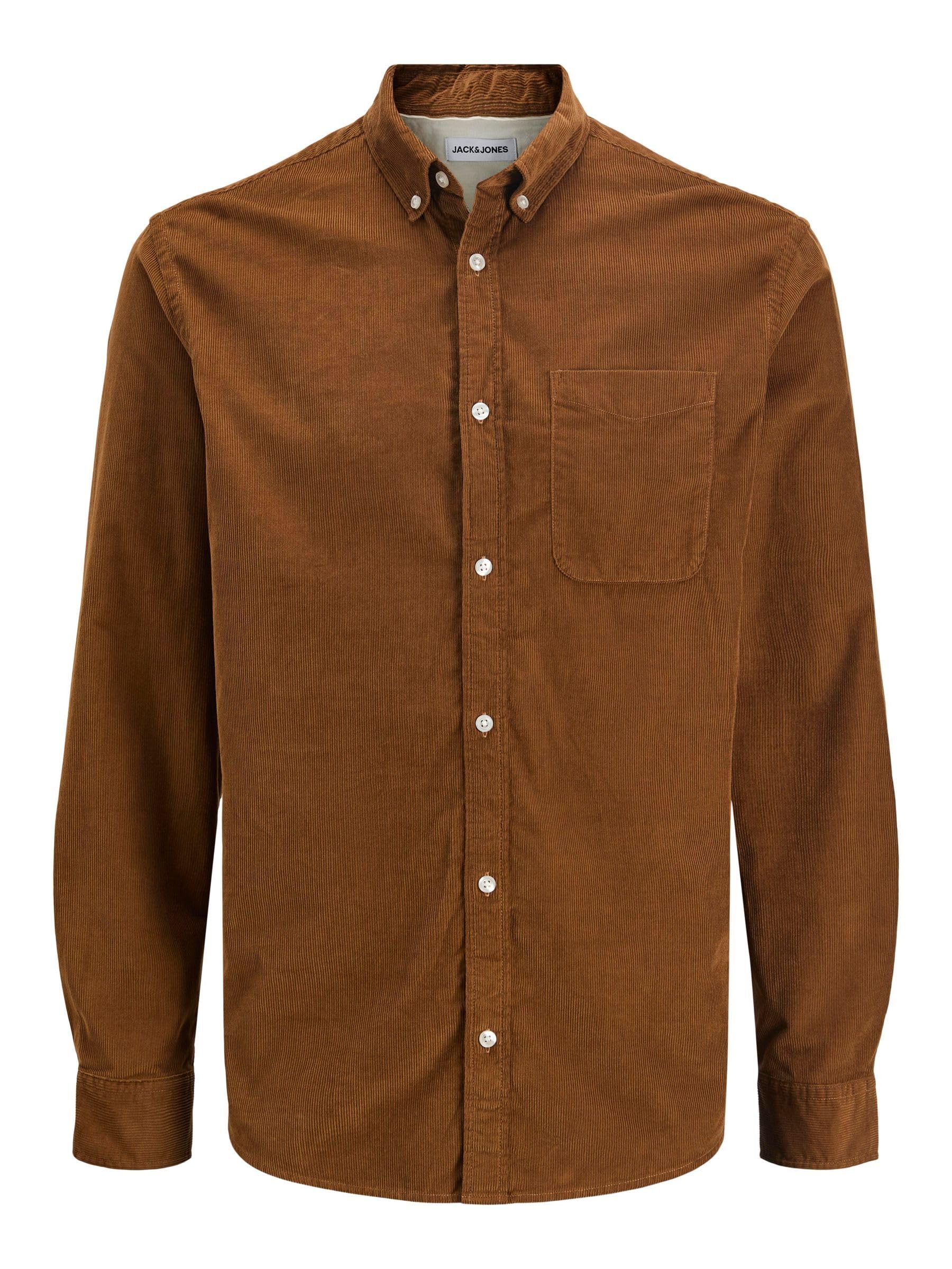 JACK & JONES Jjeclassic Cord Shirt L/S Sn, Monks Robe, M