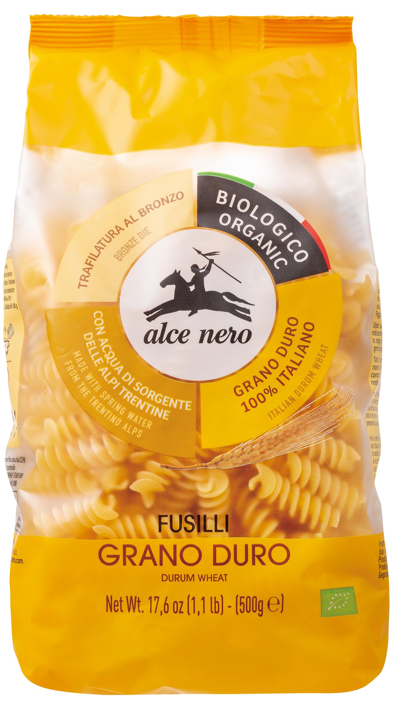 Alce Nero Fusilli Di Grano Duro Biologici