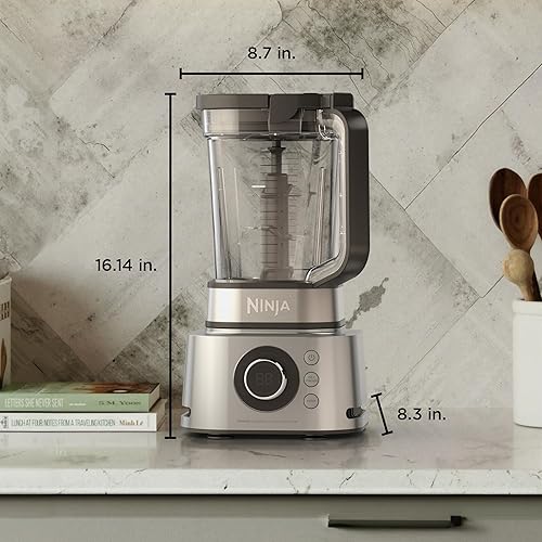 Vista 16 de Ninja Licuadora, sistema de cocina compacto, 1200 W, 3 funciones para batidos, masa y bebidas congeladas con Auto-IQ, jarra de licuadora de 72 oz*