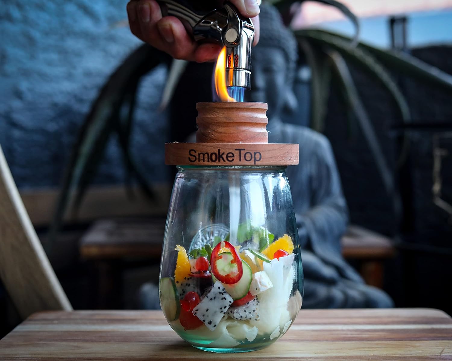 Smoketop 4 Pack Of Oak, Cherry, Cinnamon, And Apple Wood Chips - Cocktail Smoker Chips For Old Fashioned Cocktails, Whiskey, & Bourbon - By Middleton Mixology : Patio, Lawn & Garden