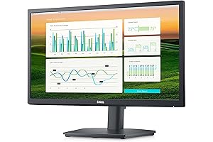 Dell 22' Full HD LCD Monitor: Optimal Productivity for Work and Play