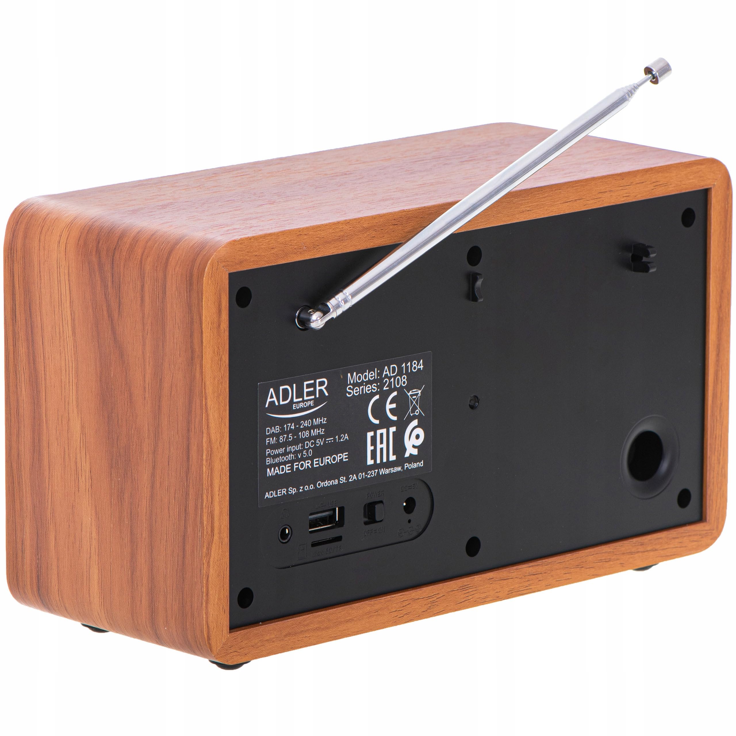 Adler AD 1184 Radio Bleu