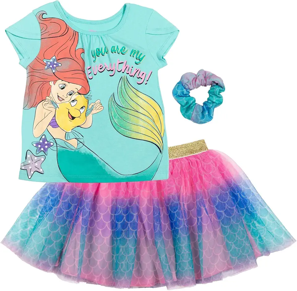 What Color Is Ariel's Dress In Disney's 'The Little Mermaid'? | ShunVogue