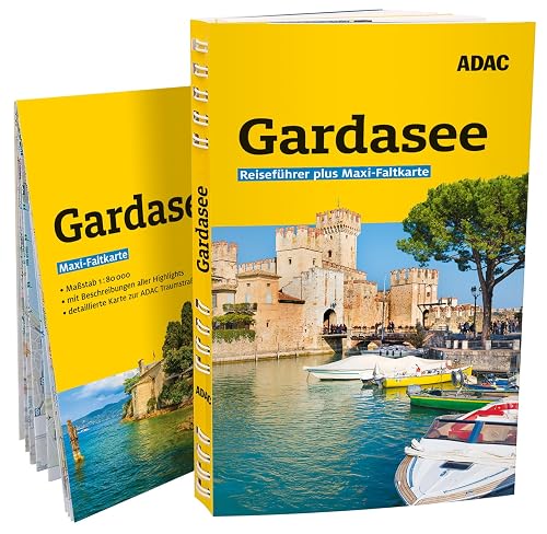 ADAC Reiseführer plus Gardasee: mit Verona, Brescia, Trento Mit Maxi-Faltkarte und praktischer Spiralbindung