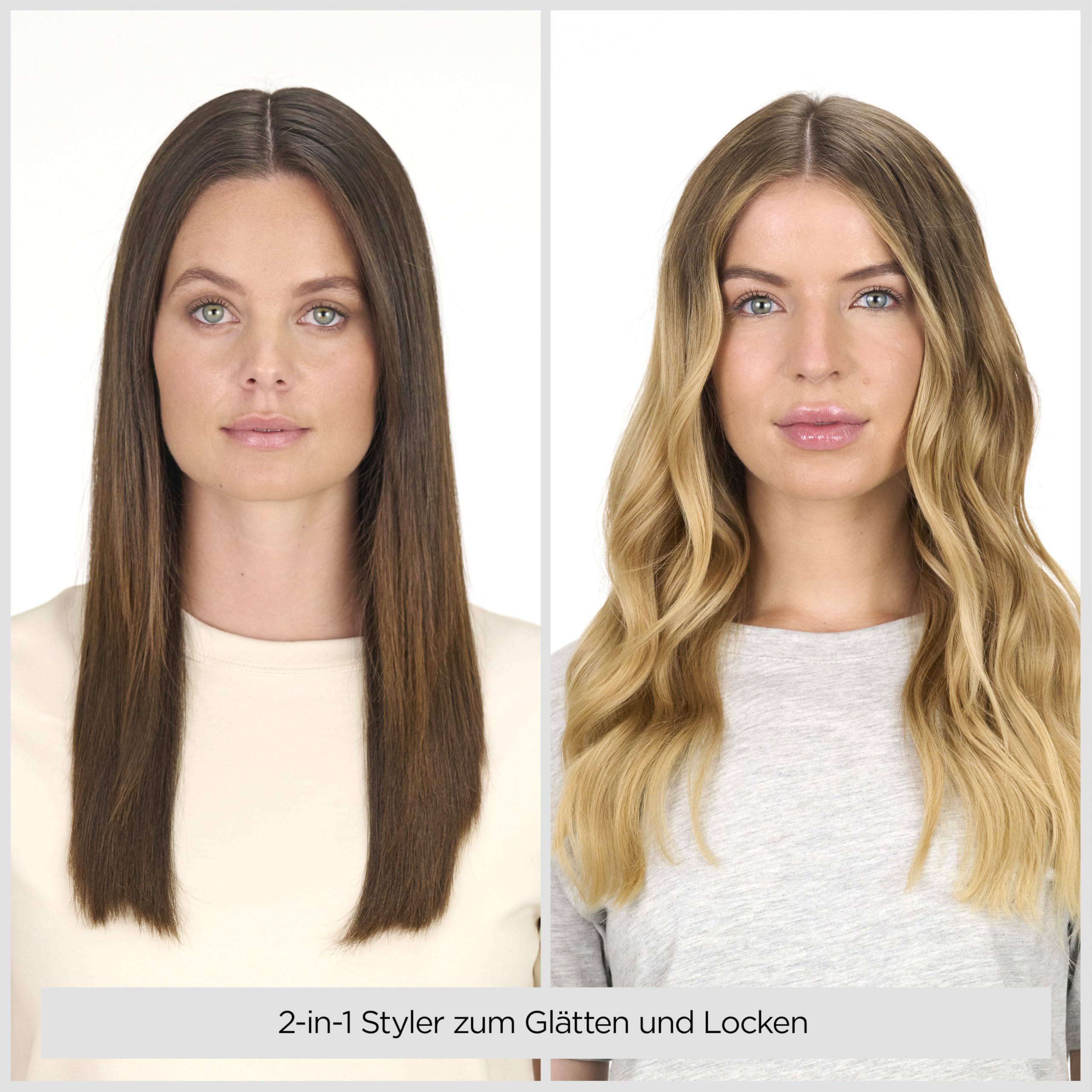 BaByliss Rose Gold Glätteisen - Keramikplatten für glattes Styling, Universalspannung für weltweiten Einsatz, ultra-schnelles Aufheizen in Sekunden, Temperatureinstellungen bis zu 235°C, 2598PE