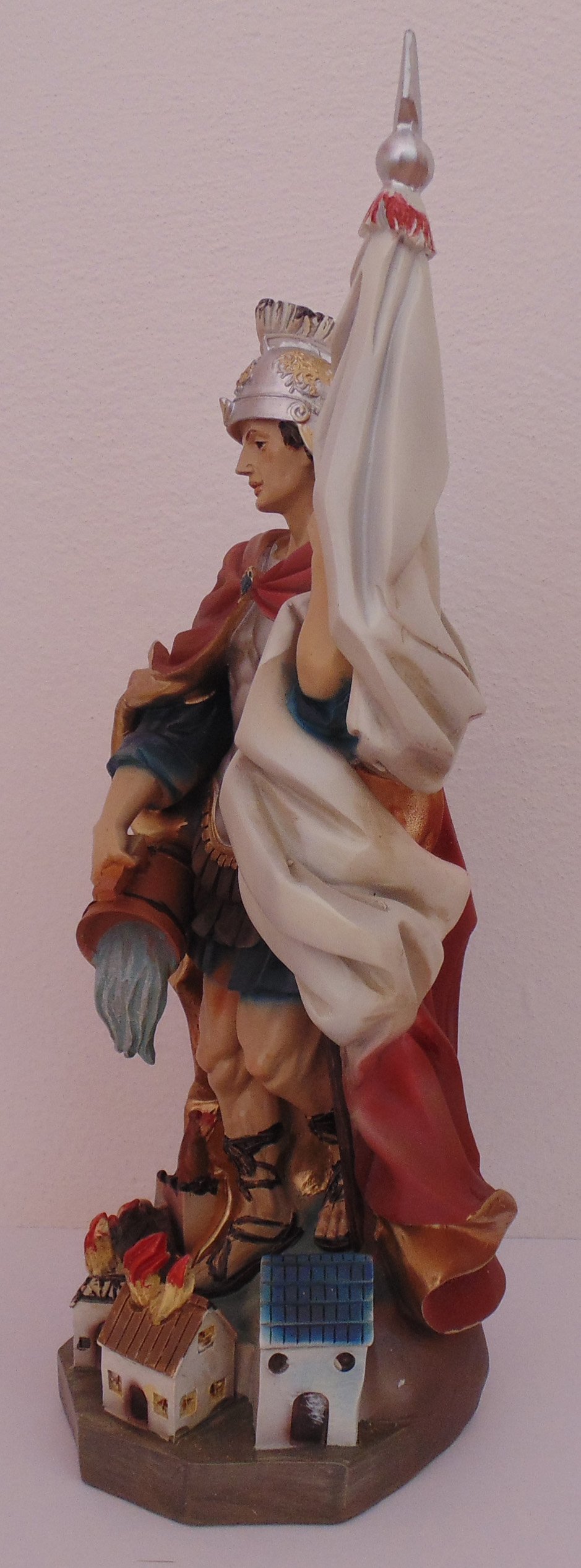 Heiliger Florian, Höhe 28 cm, handbemalt