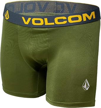 Volcom Boys Boxer Briefs Performance Underwear with Moisture Wicking & Stretch 4-Pack