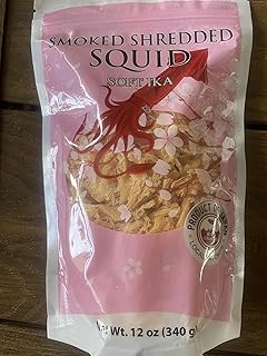 Smoked Shredded Squid: Soft Ika 12oz (Product of Japan)
